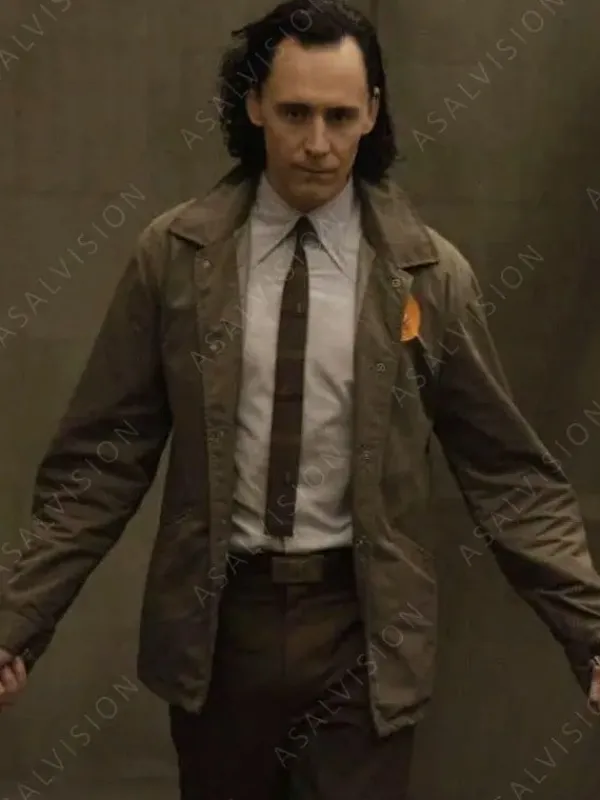 Asal Vision Cotton Jackets | Loki Variant Tom Hiddleston Jacket Brown