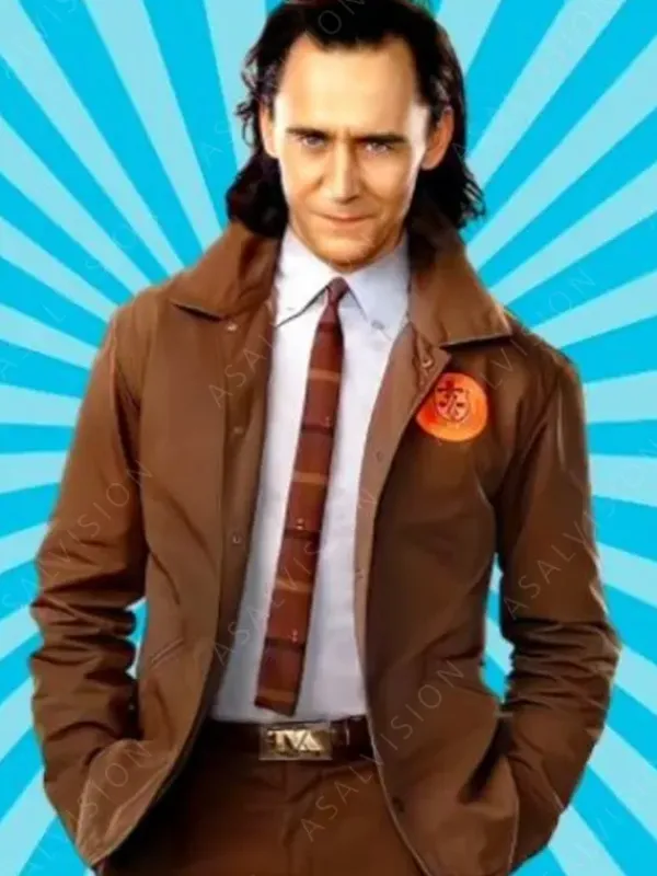 Asal Vision Cotton Jackets | Loki Variant Tom Hiddleston Jacket Brown
