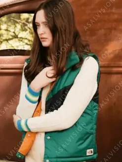 Asal Vision Vests | Lola Skye Reid Big Sky Season 2 Vest Green And Black