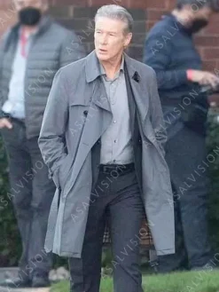 Asal Vision Men Coats | Longing 2024 Daniel Bloch Trench Coat Gray