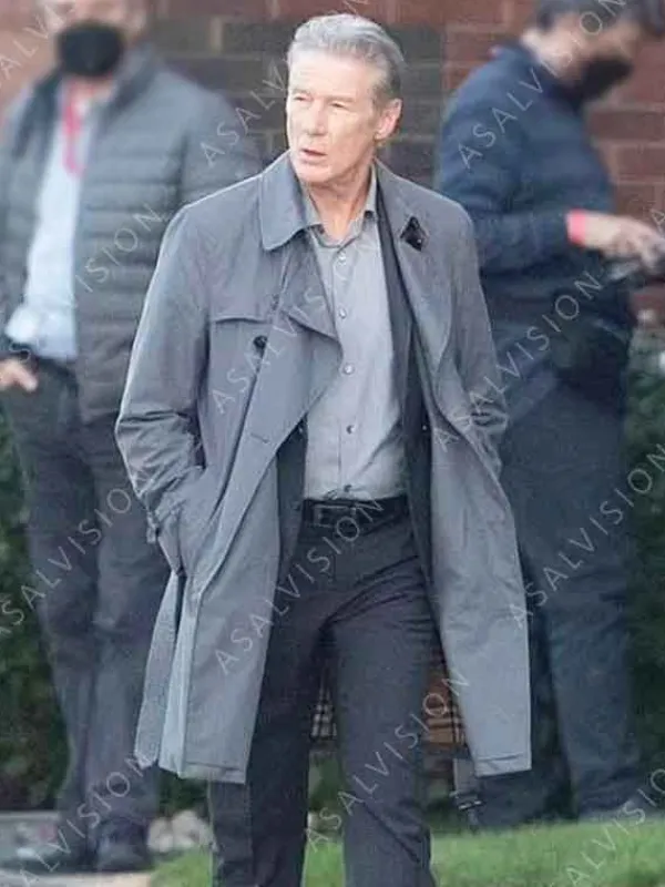 Asal Vision Men Coats | Longing 2024 Daniel Bloch Trench Coat Gray