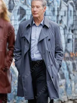 Asal Vision Men Coats | Longing 2024 Daniel Bloch Trench Coat Gray