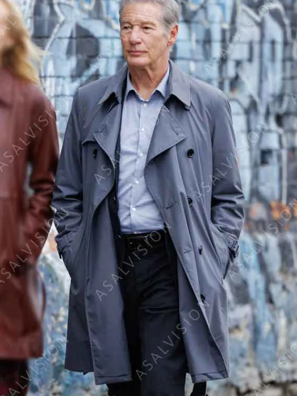 Asal Vision Men Coats | Longing 2024 Daniel Bloch Trench Coat Gray