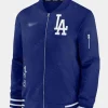 Asal Vision Cotton Jackets | Los Angeles Dodgers Bomber Jacket Blue