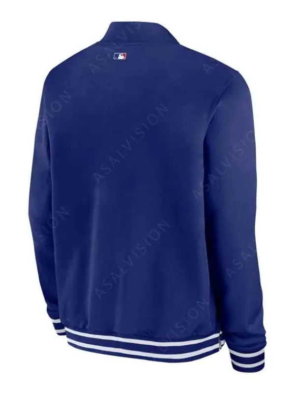 Asal Vision Cotton Jackets | Los Angeles Dodgers Bomber Jacket Blue