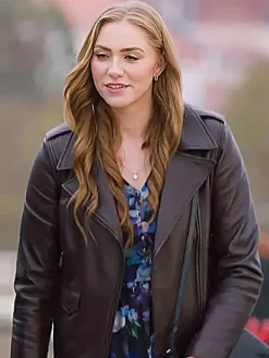 Asal Vision Leather Jackets | Love On The Danube Royal Getaway Ava Micallief Leather Jacket Brown