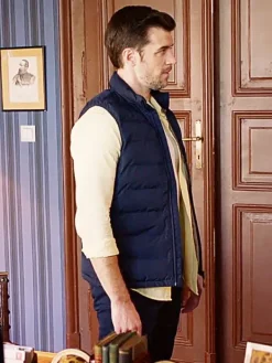 Asal Vision Vests | Love On The Danube Royal Getaway Joe Fisher Puffer Vest Blue