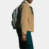 Asal Vision Cotton Jackets | Lucas Sinclair Stranger Things Shearling Collar Jacket