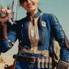 Asal Vision Leather Jackets | Lucy Fallout Season 1 Costume Leather Jacket Blue
