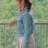 Asal Vision Denim Jackets | Lucy Hallman 13 The Musical Denim Jacket Blue