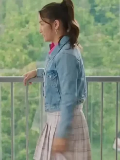 Asal Vision Denim Jackets | Lucy Hallman 13 The Musical Denim Jacket Blue