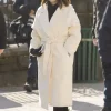 Asal Vision Women Coats | Mabel Mora Only Murders In The Building Coat White