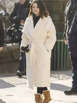 Asal Vision Women Coats | Mabel Mora Only Murders In The Building Coat White