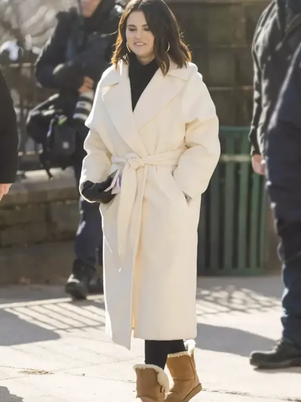 Asal Vision Women Coats | Mabel Mora Only Murders In The Building Coat White