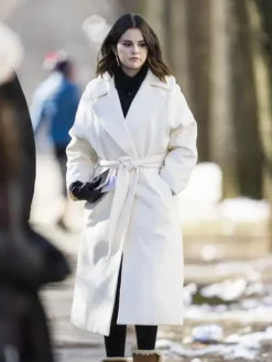 Asal Vision Women Coats | Mabel Mora Only Murders In The Building Coat White