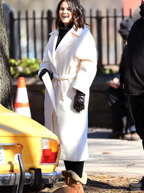 Asal Vision Women Coats | Mabel Mora Only Murders In The Building Coat White
