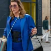 Asal Vision Women Coats | Madeline Wheeler Emily in Paris Season 3 Coat Blue