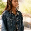 Asal Vision Denim Jackets | Madelyn Kientz Big Sky Season 2 Denim Jacket Blue