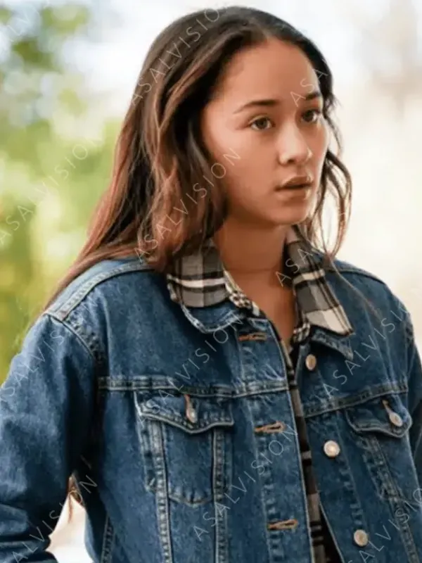 Asal Vision Denim Jackets | Madelyn Kientz Big Sky Season 2 Denim Jacket Blue