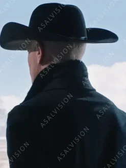 Asal Vision Men Coats | Malcolm Beck Yellowstone Season 2 Coat Black
