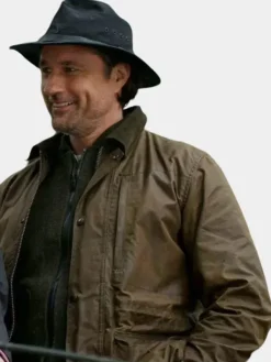 Asal Vision Cotton Jackets | Martin Henderson Virgin River Season 2 Jacket Brown