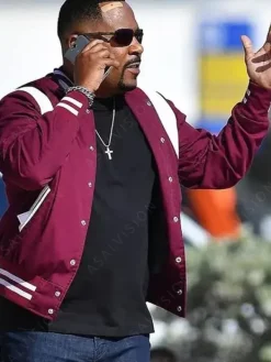 Asal Vision Cotton Jackets | Martin Lawrence Bad Boys for Life Jacket Maroon And White