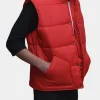 Asal Vision Vests | Marty McFly Back To The Future Puffer Vest Red