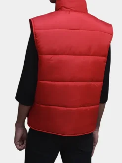 Asal Vision Vests | Marty McFly Back To The Future Puffer Vest Red
