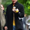 Asal Vision Men Coats | Materialists 2024 Pedro Pascal Trench Coat Black