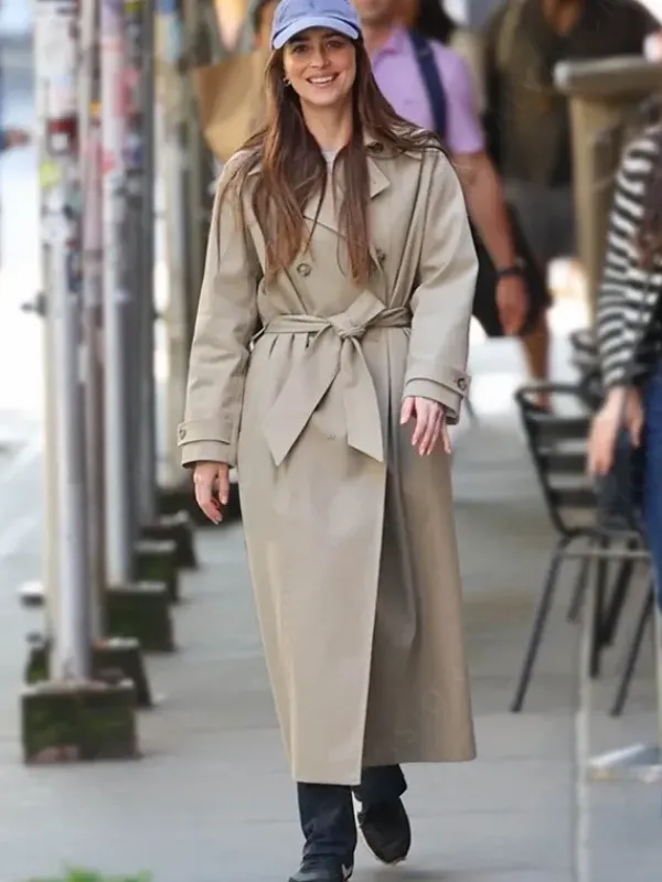 Asal Vision Women Coats | Materialists Dakota Johnson Trench Coat Beige