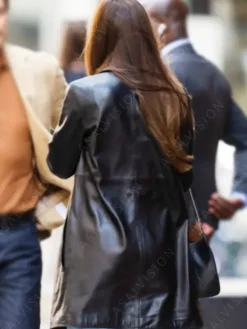 Asal Vision Women Coats | Materialists Dakota Johnson Leather Coat Black