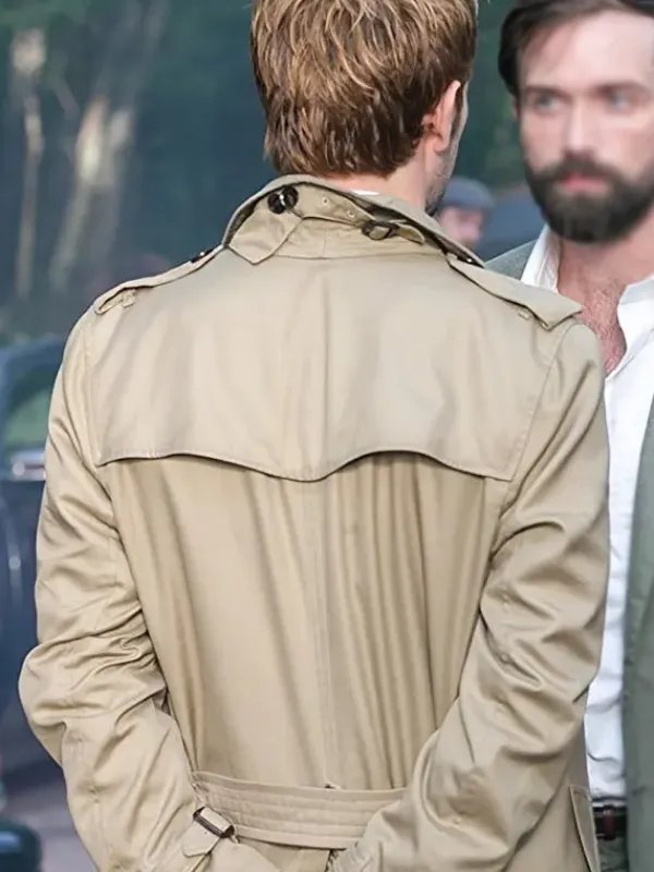 Asal Vision Men Coats | Matt Ryan Constantine Cotton Trench Coat Beige