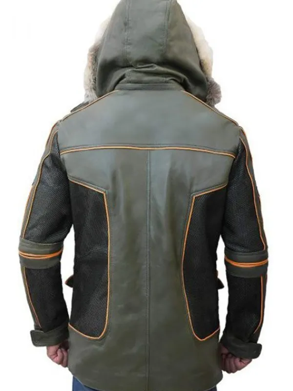 Asal Vision Leather Jackets | Maureen Robinson Lost In Space Jacket Olive Green