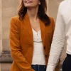 Asal Vision Blazers | Maxton Hall The World Between Us Ruby Bell Blazer Tan Brown