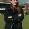 Asal Vision Leather Jackets | Maya Stern Fool Me Once Shearling Leather Jacket Black