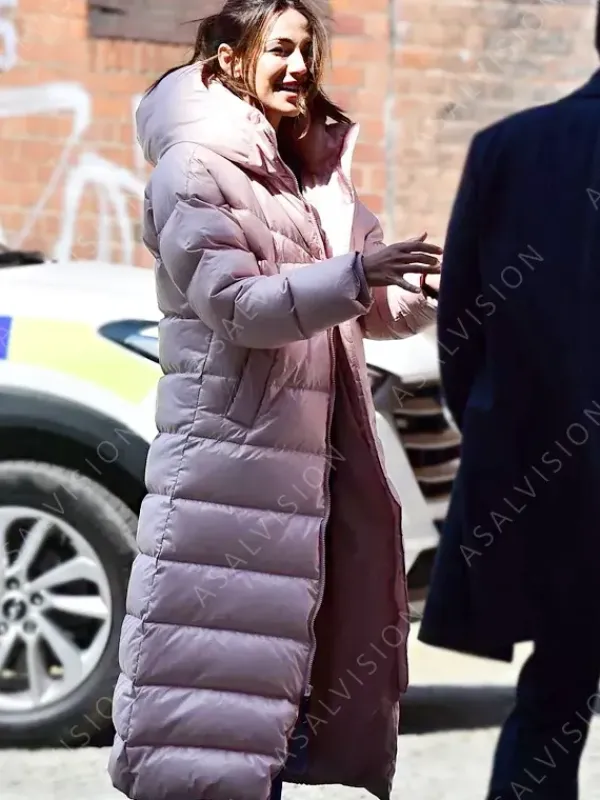 Asal Vision Women Coats | Maya Stern Fool Me Once Long Puffer Coat Pink