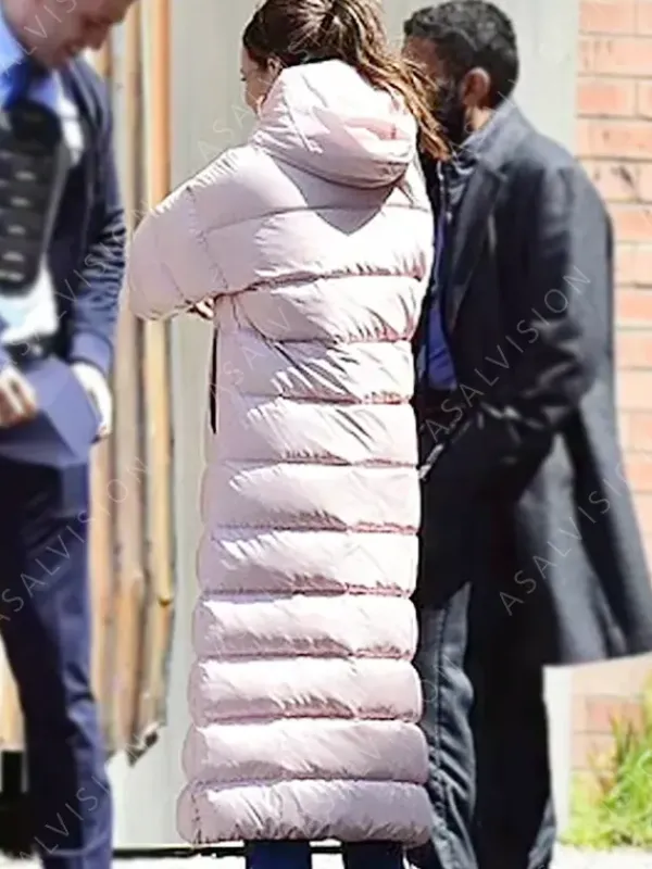 Asal Vision Women Coats | Maya Stern Fool Me Once Long Puffer Coat Pink