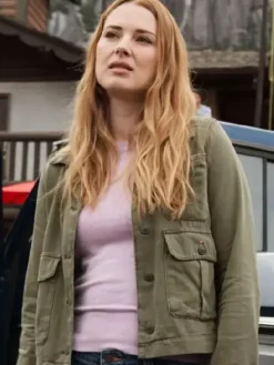 Asal Vision Cotton Jackets | Melinda Monroe Virgin River Season 2 Jacket Green