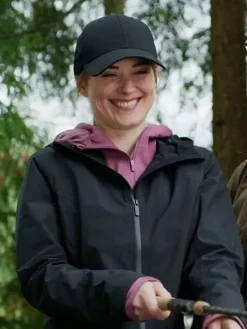 Asal Vision Women Coats | Melinda Monroe Virgin River Season 2 Coat Black