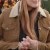 Asal Vision Cotton Jackets | Melinda Monroe Virgin River Season 3 Jacket Brown