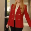 Asal Vision Blazers | Melinda Monroe Virgin River Season 3 Blazer Red