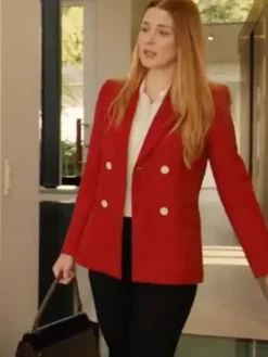Asal Vision Blazers | Melinda Monroe Virgin River Season 3 Blazer Red