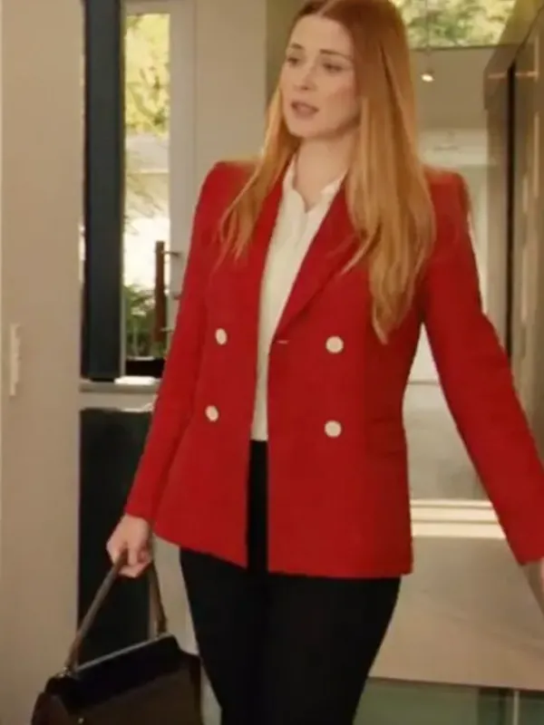 Asal Vision Blazers | Melinda Monroe Virgin River Season 3 Blazer Red