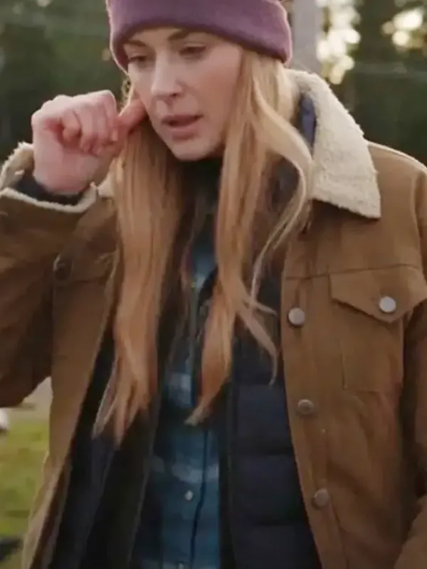 Asal Vision Cotton Jackets | Melinda Monroe Virgin River Season 3 Jacket Brown