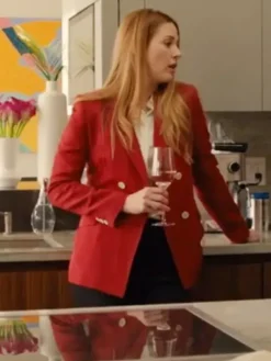 Asal Vision Blazers | Melinda Monroe Virgin River Season 3 Blazer Red