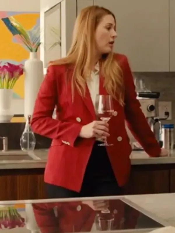 Asal Vision Blazers | Melinda Monroe Virgin River Season 3 Blazer Red