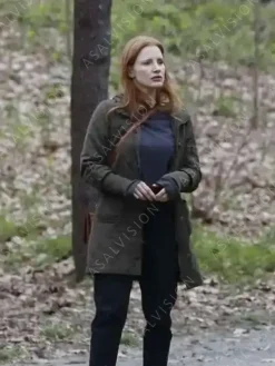 Asal Vision Women Coats | Memory 2024 Sylvia Hooded Coat Olive Green