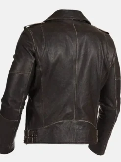 Asal Vision Black Jackets | Biker Jackets | Men Real Leather Vintage Biker Jacket Black