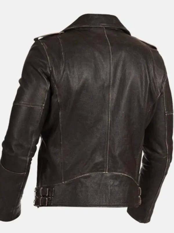 Asal Vision Black Jackets | Biker Jackets | Men Real Leather Vintage Biker Jacket Black