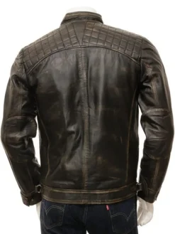 Asal Vision Biker Jackets | Leather Jackets | Men Real Leather Vintage Biker Jacket Same As Image